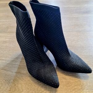 MIA Elegant Black Women's Ankle Boots Size 8.5